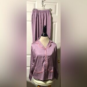 Imported Women's Pink Pajama Set Size M/L